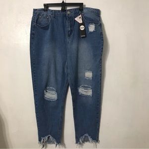 Boohoo jeans skins size 20